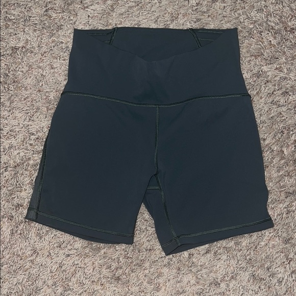 lululemon athletica Pants - lululemon athletica Black High-Waist Performance Bike Shorts